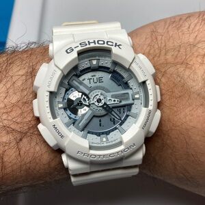 Casio Gshock, GA-110C, off white matte finish, new battery
